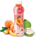 Nước đào thạch dừa