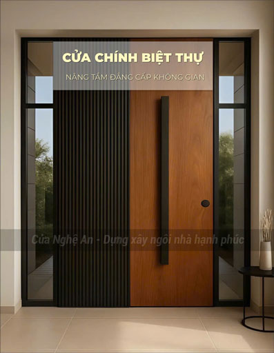 Cửa nhôm biệt thự