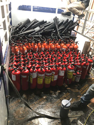 Bảo trì bình chữa cháy