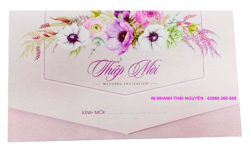 In thiệp cưới