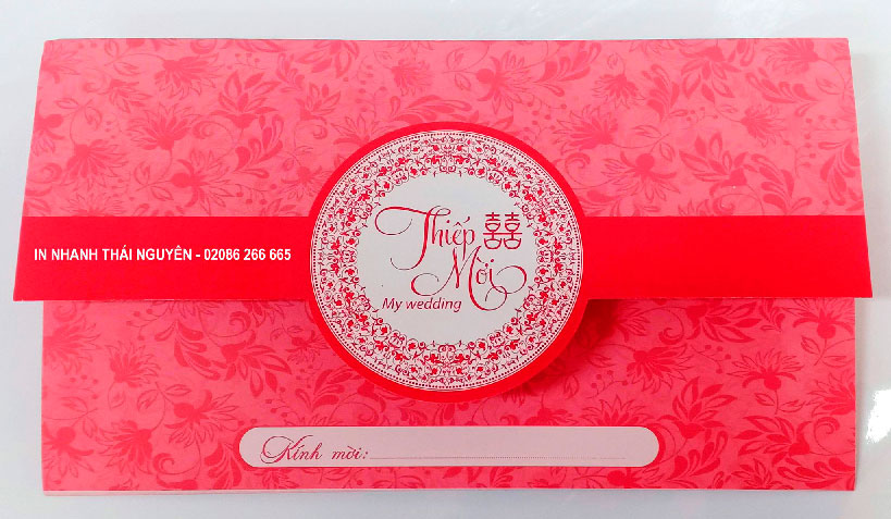In thiệp cưới