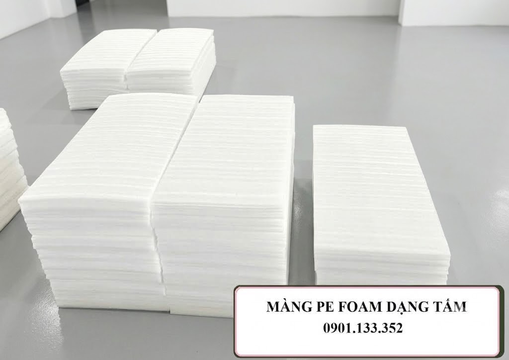 Màng PE Foam dạng tấm