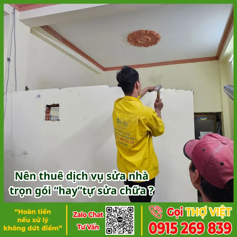 Dịch vụ sửa chữa nhà trọn gói