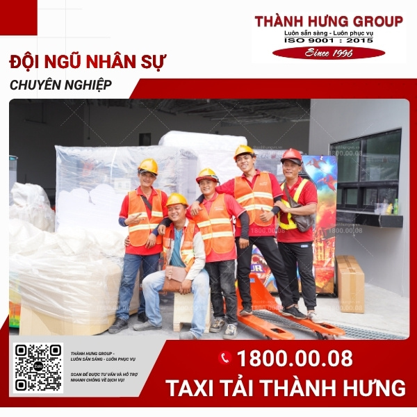 Đội ngũ nhân sự chuyên nghiệp