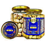 Hạt dẻ cười khối lượng tịnh 250g - Hủ thủy tinh lục giác 500ml