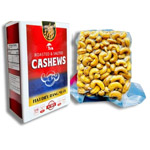 Hạt điều rang ít muối 500g tróc vỏ lụa túi hút chân không