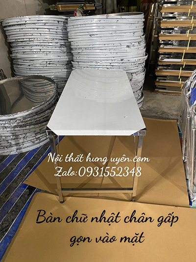 Bàn ghế inox