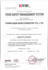 Chứng nhận HACCP CODEX