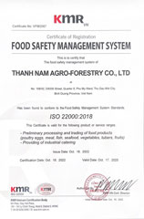 Chứng nhận ISO 22000:2018