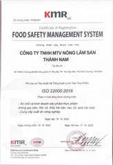 Chứng nhận ISO 22000:2018