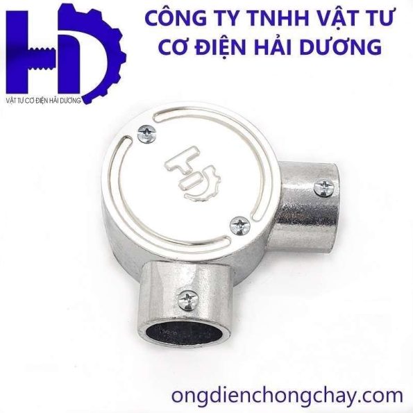 Hộp chia 2 ngả vuông tròn