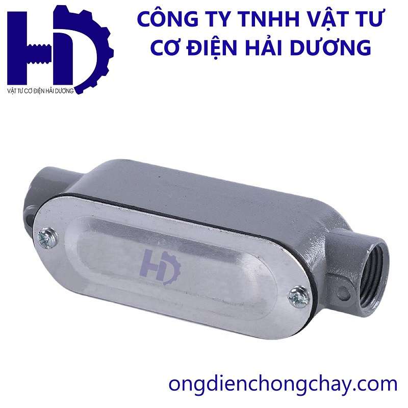 Hộp nối ống thép luồn dây điện C trơn/ren