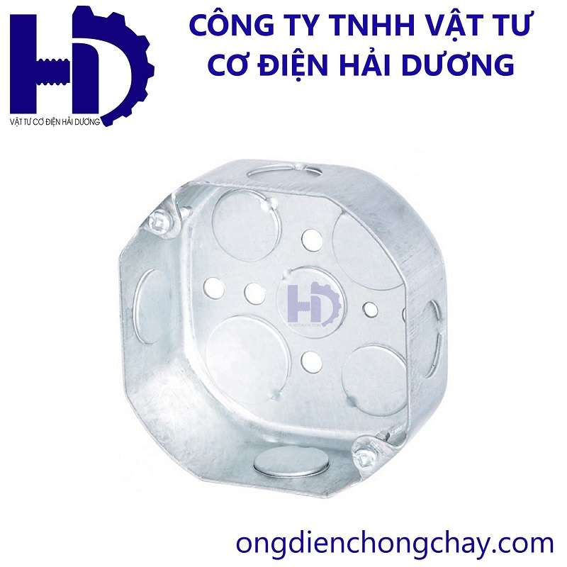 Hộp thép bát giác âm tường