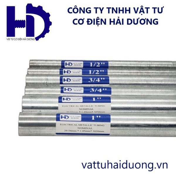 Ống thép luồn dây điện loại trơn EMT