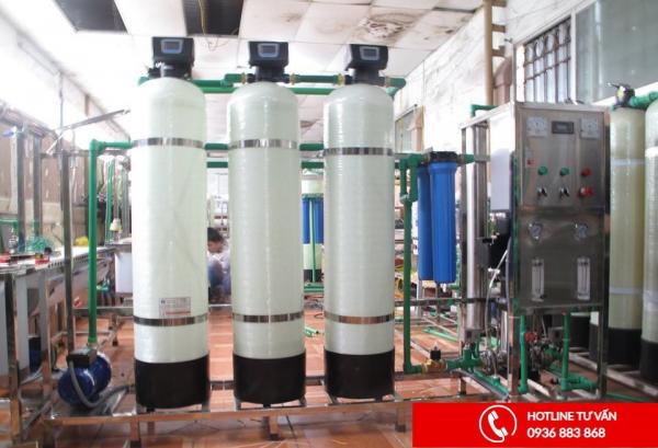 Dây chuyền lọc nước tinh khiết 300L/h