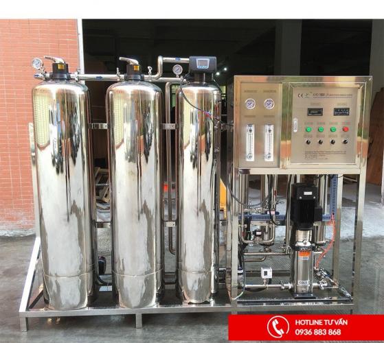 Dây chuyền lọc nước tinh khiết 600L/h