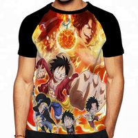 Thiết kế và in áo thun 3D anime manga thời trang