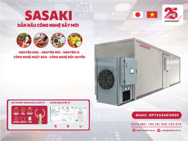 Máy sấy lạnh HPTSASAKI0805