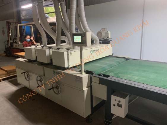 Máy chà nhám trục nỉ