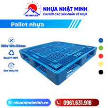 Pallet nhựa cũ 1100x1100x150mm