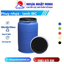 Thùng phuy nhựa 1000L