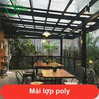 Mái lợp poly