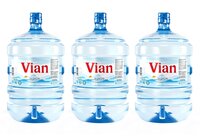 Nước uống thiên nhiên Vian 19L (có vòi)