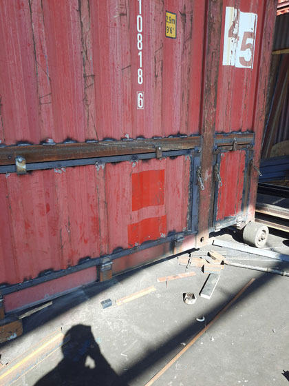 Hoán cải sửa chữa container