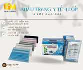 Khẩu trang y tế 4 lớp cao cấp