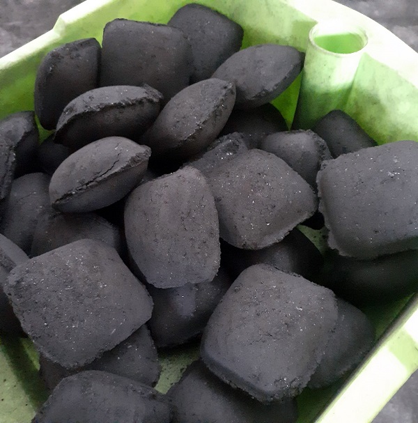 Than gáo dừa dạng gối