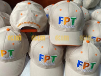 Mũ lưỡi trai thêu logo FPT