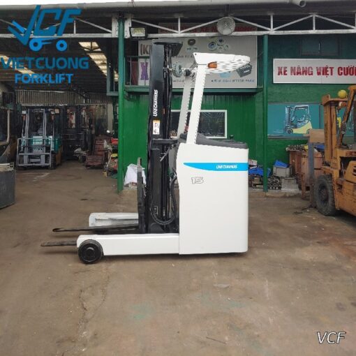 Xe nâng điện 5m5 Unicarriers FRHB15-8A 1T5