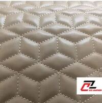 Da PVC kim tuyến chần khối vuông