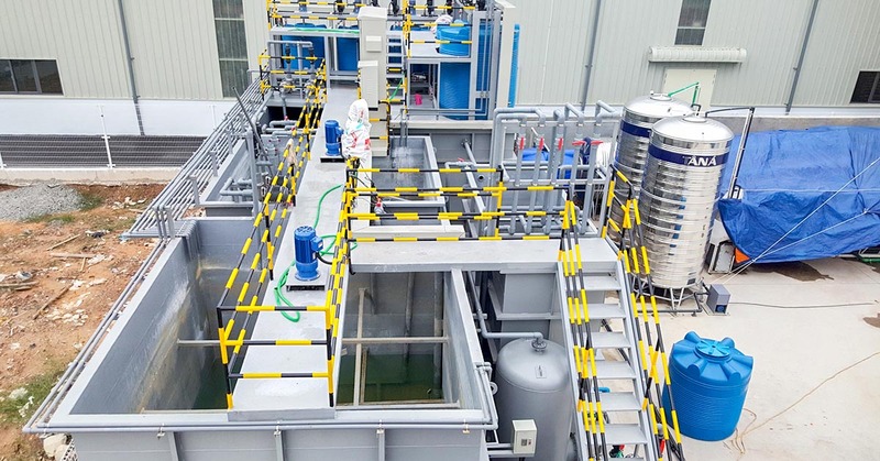 Hệ thống xử lý nước thải xi mạ