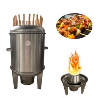 Máy nướng thịt BBQ bằng than