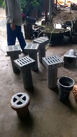 Ống gang thoát nước mặt cầu