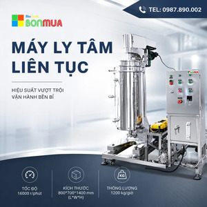Máy Ly Tâm Liên Tục Bốn Mùa Biotech: Giải Pháp Tách Chất Siêu Tốc