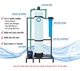 Hệ thống cột lọc nước sạch
