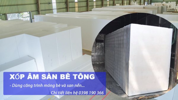 Xốp âm sàn bê tông