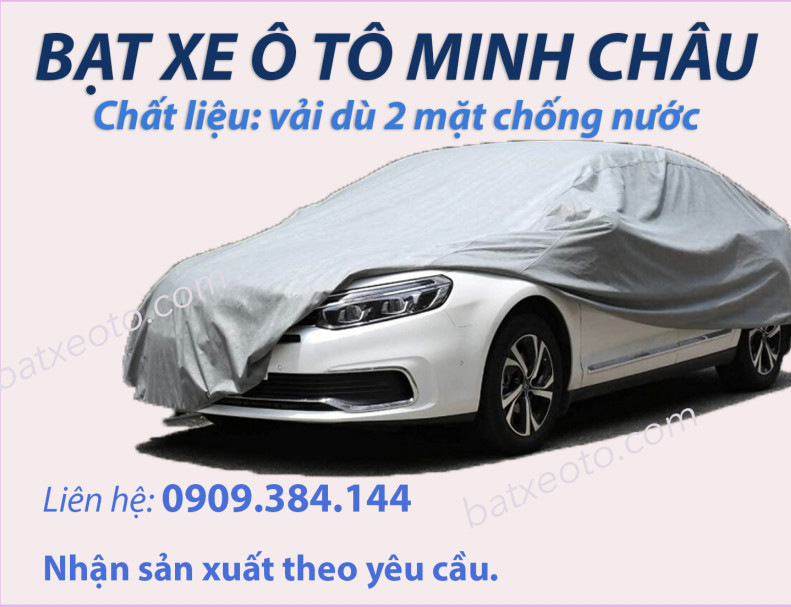 Bạt xe ô tô Minh Châu