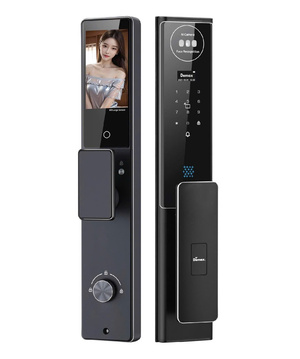 Khóa Face ID cửa gỗ