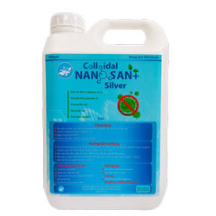 Dung dịch Nano bạc San+ can