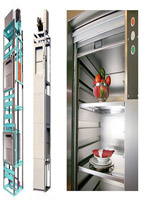 Thang tải thực phẩm HT - TTP 03