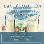 Túi zipper bạc