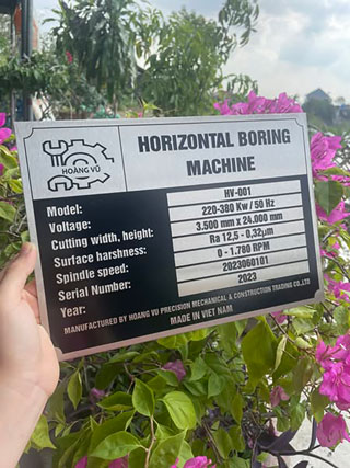 In tem inox ăn mòn