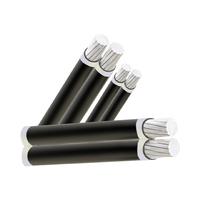 Cáp nhôm bện ép vặn xoắn ABC 2X