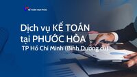 Dịch vụ kế toán tại Phước Hòa