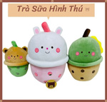Trà sữa hình thú