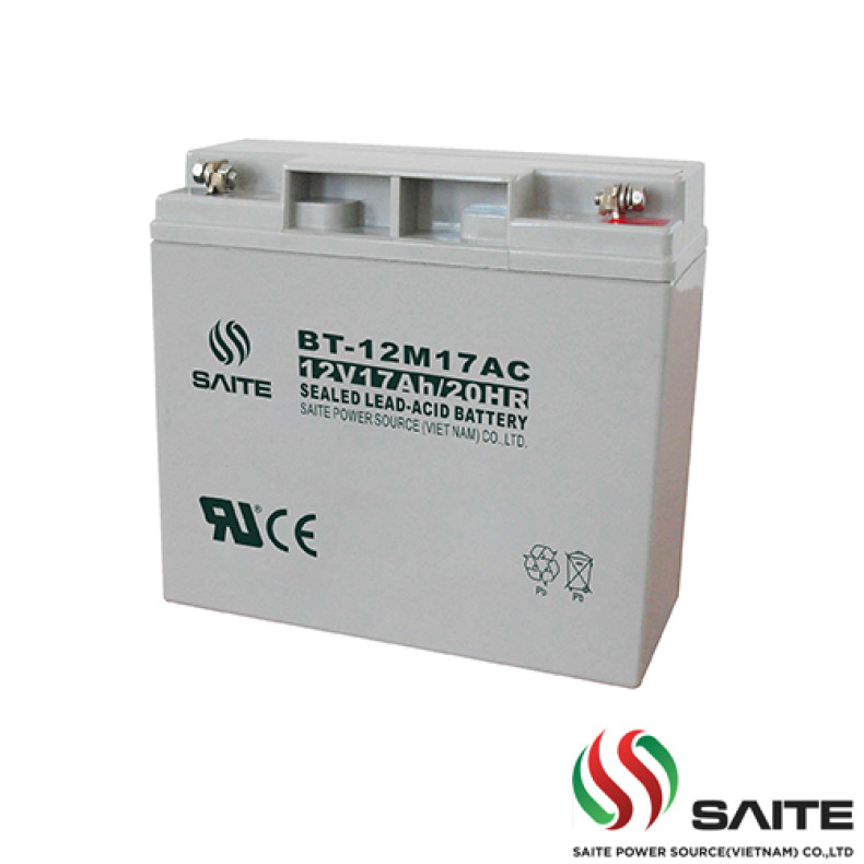 Ắc quy SAITE BT-12M17AC 12V-17AH
