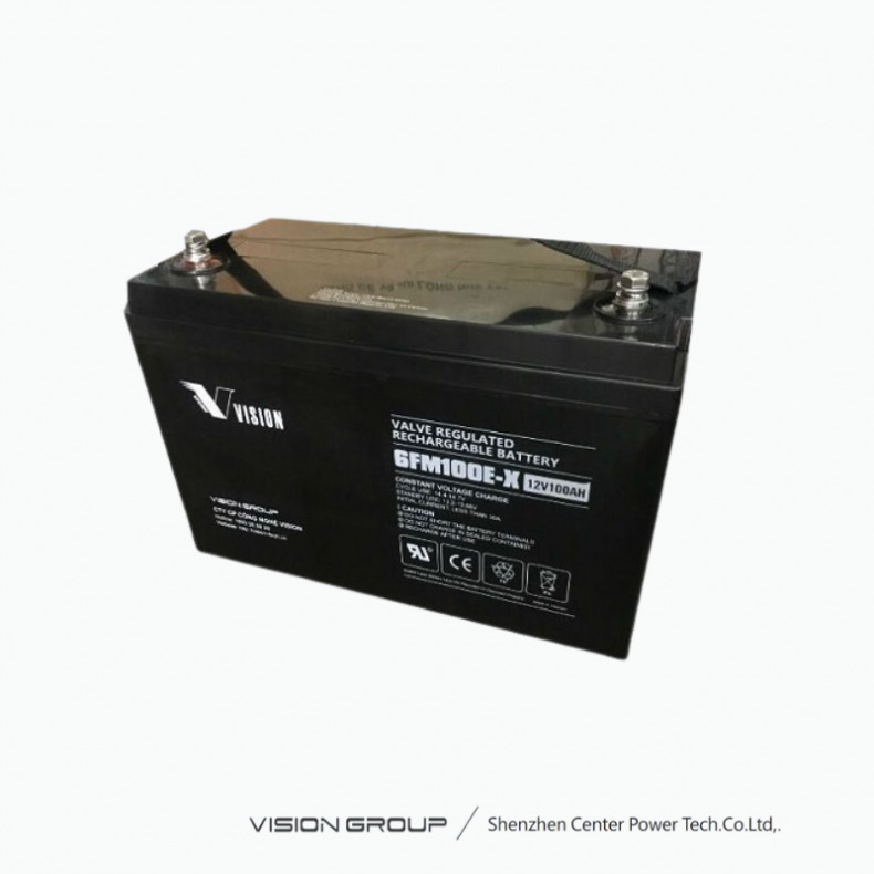 Ắc quy Vision-6FM100E-X 12V-100Ah